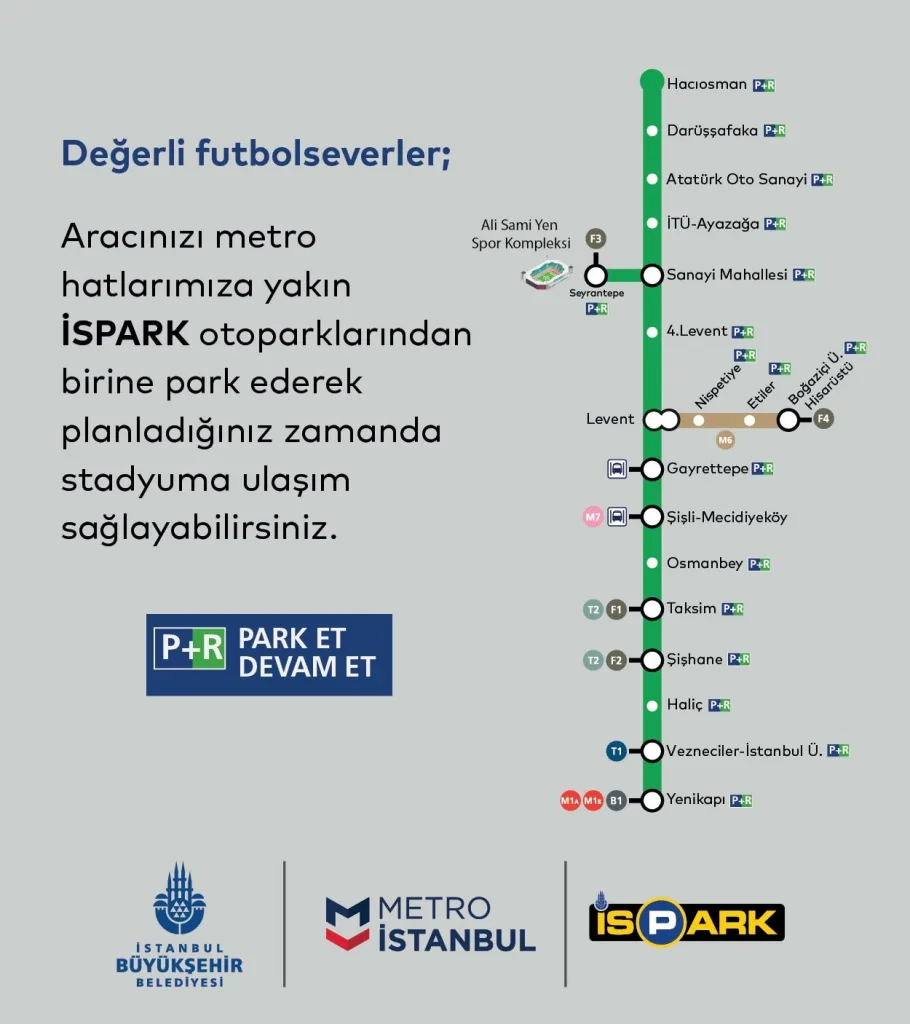 İstanbul Metro’da Derbiye Özel Düzenleme: Maça Gidecekler Dikkat!